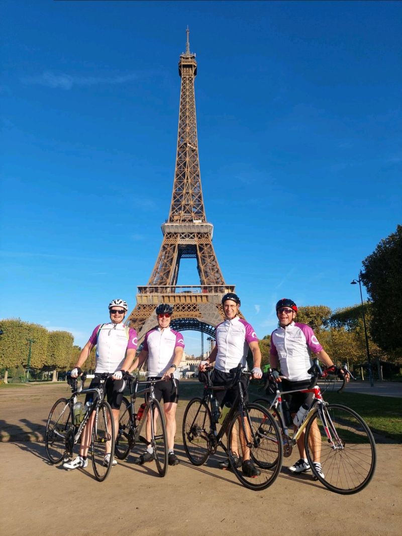 Paris to Geneva charity bike ride