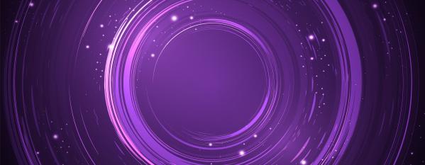 purple swirl circle sparkle